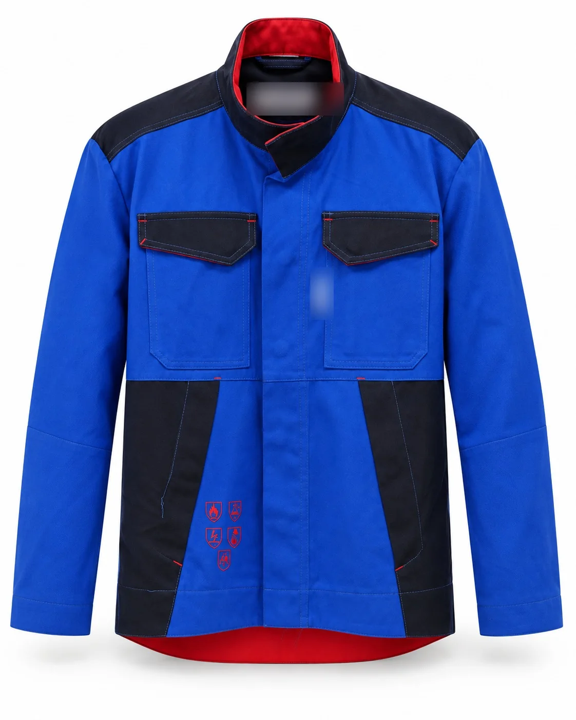 Veste bleue et marine